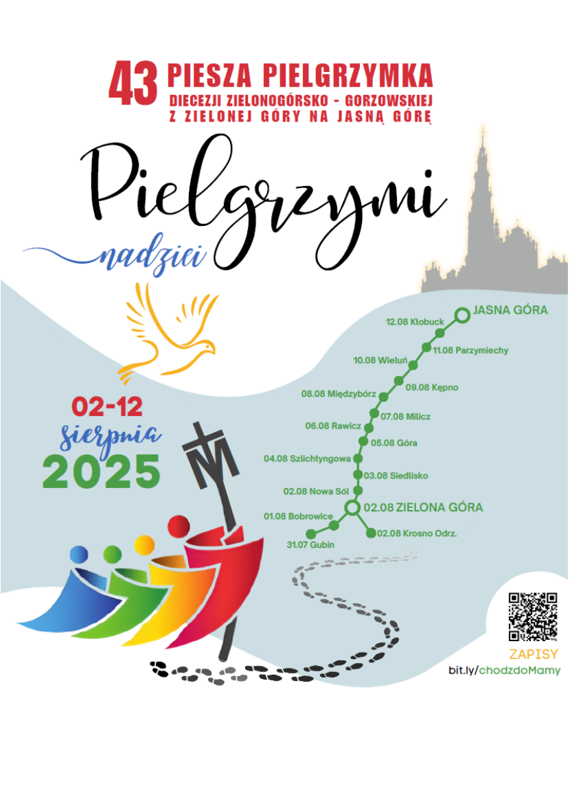 Pielgrzymka plakat mały 2025